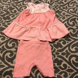 Matching set baby girl 3 to 6 months